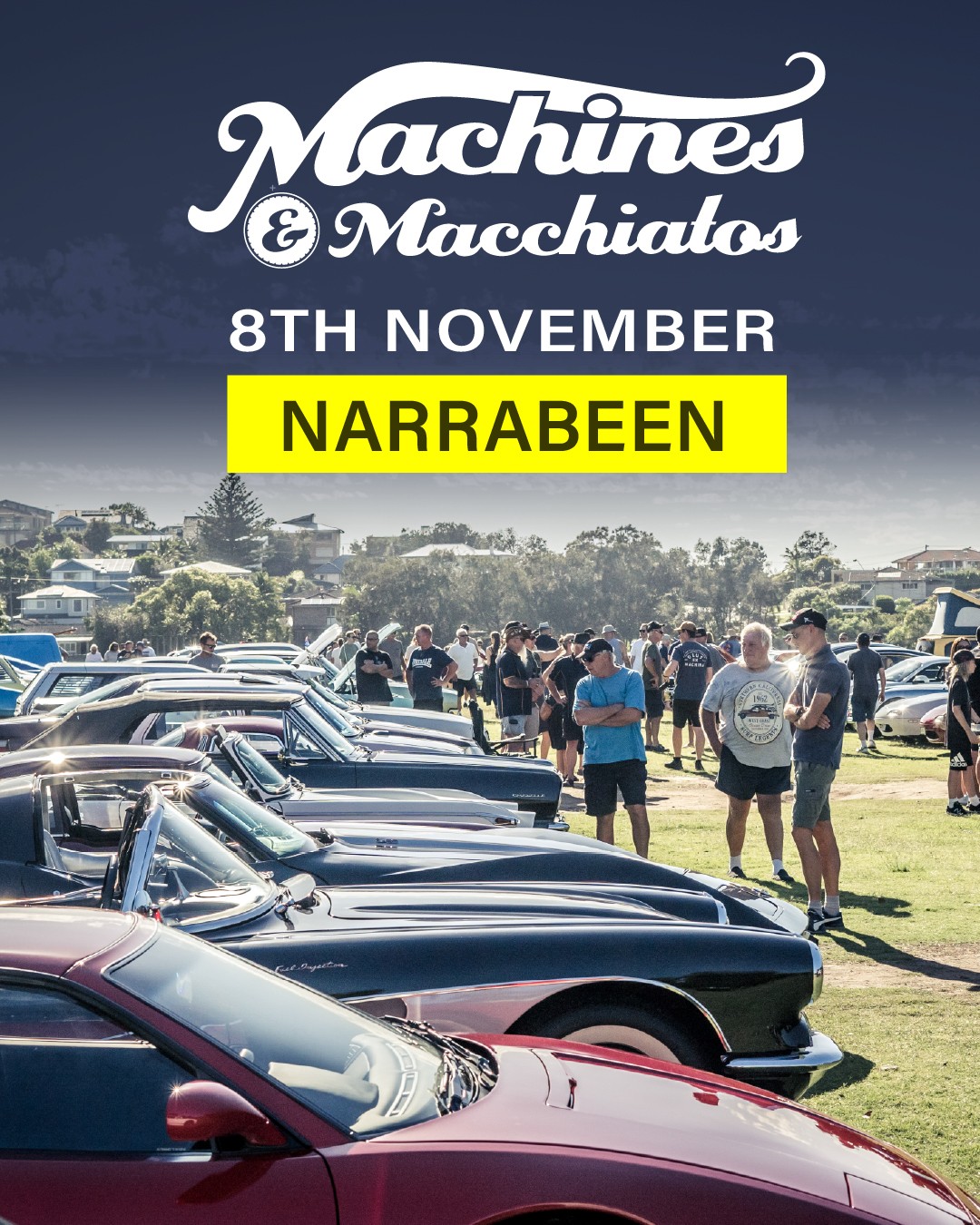 Machines & Macchiatos — Classic car meet in Sydney, NSW on Sunday 8 November 2026