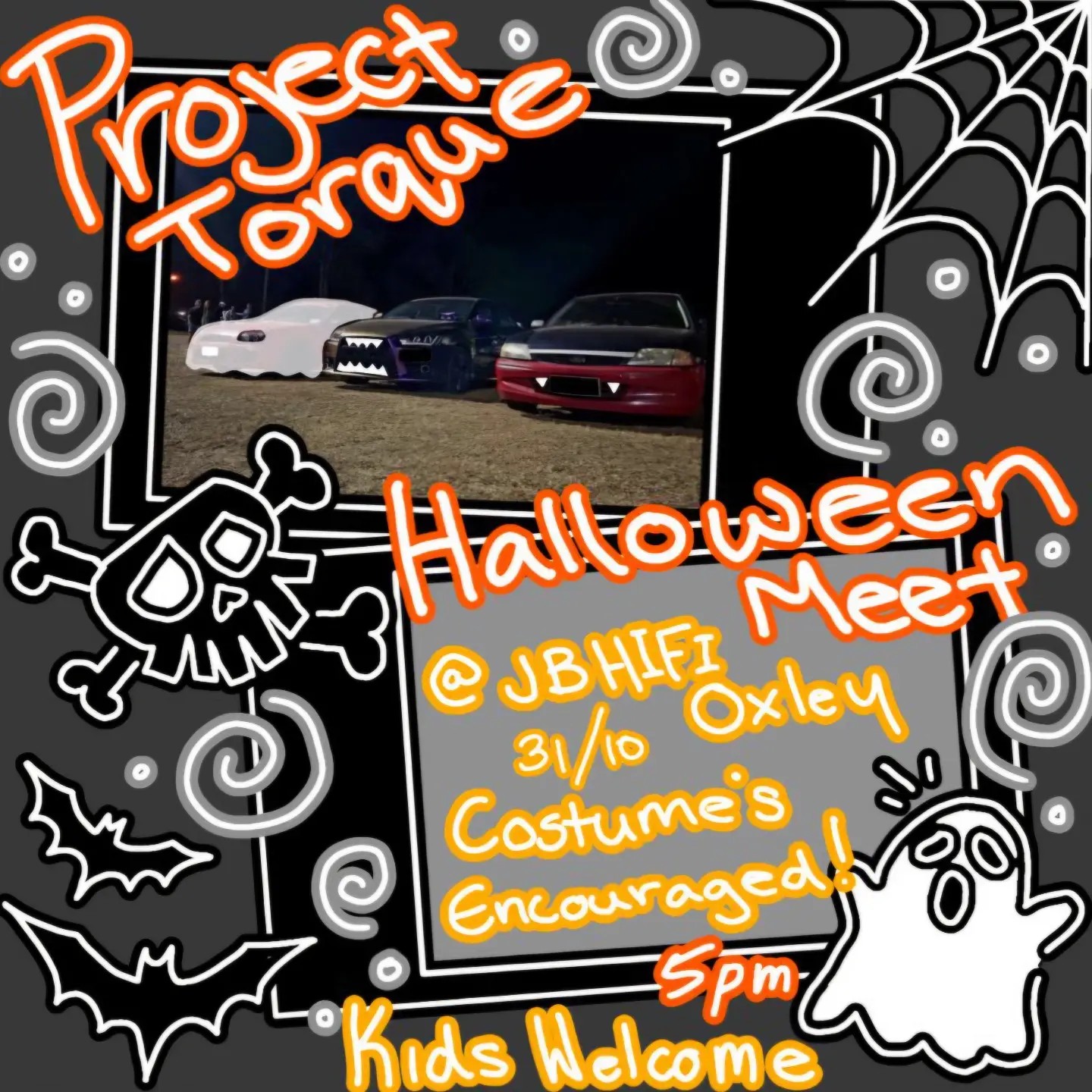 Project Torque Halloween Meet — car meet in Brisbane, QLD on Saturday 31 October 2026