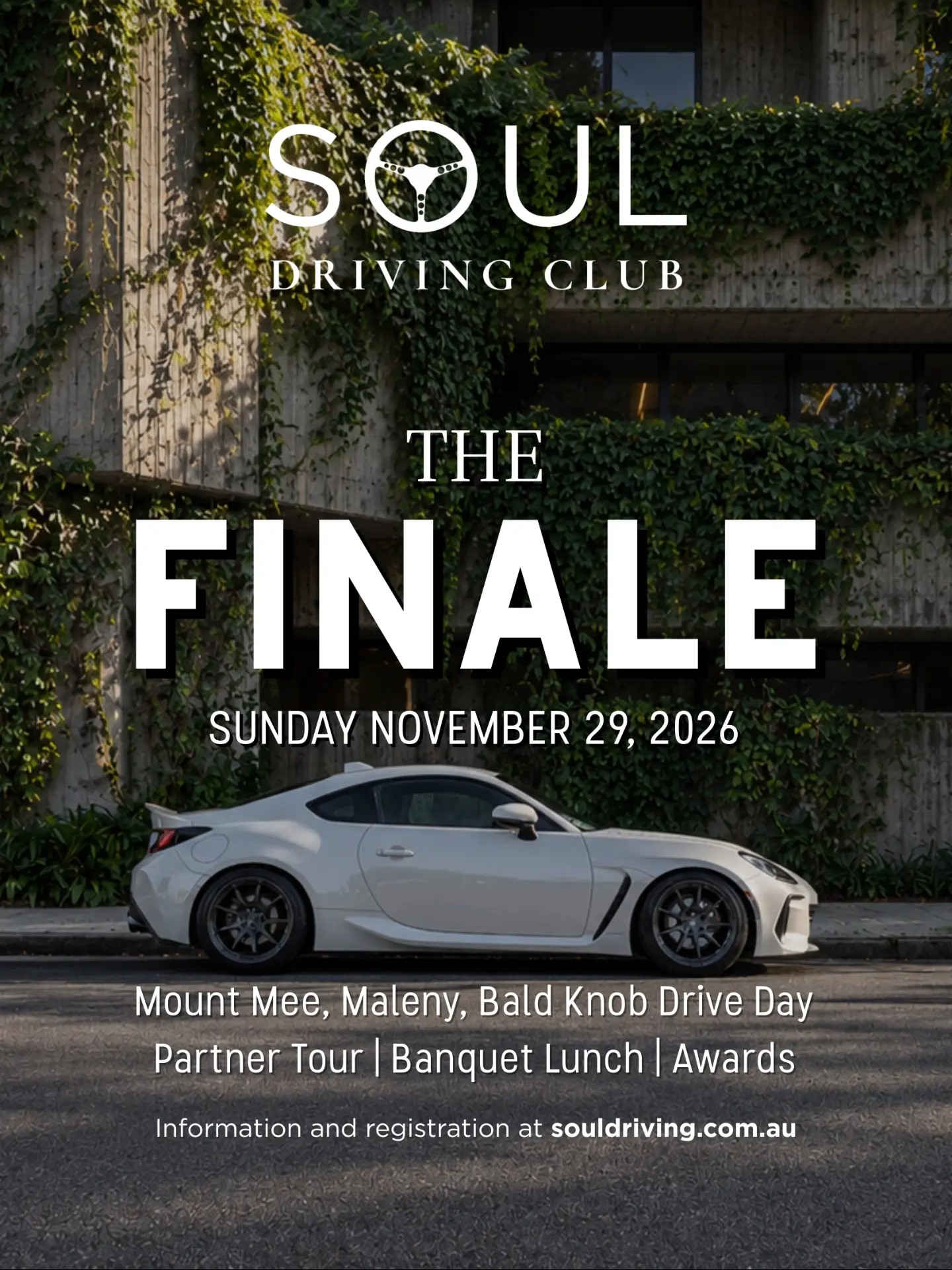 The Finale 2026 — Euro/Exotic car meet in Sunshine Coast, QLD on Sunday 29 November 2026