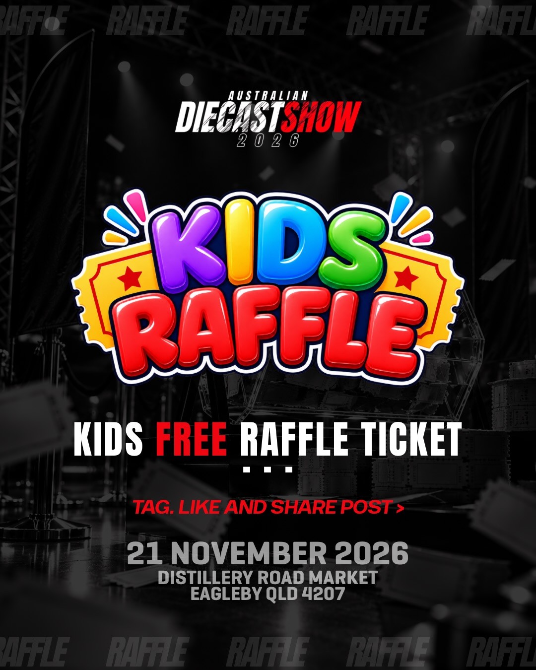 Australian Diecast Show 2026 — JDM car meet in Brisbane, QLD on Saturday 21 November 2026