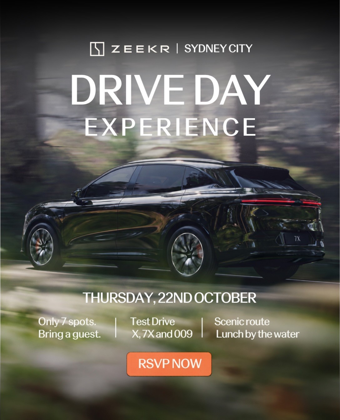 Drive Day Experience — car meet in Sydney, NSW on Thursday 22 October 2026