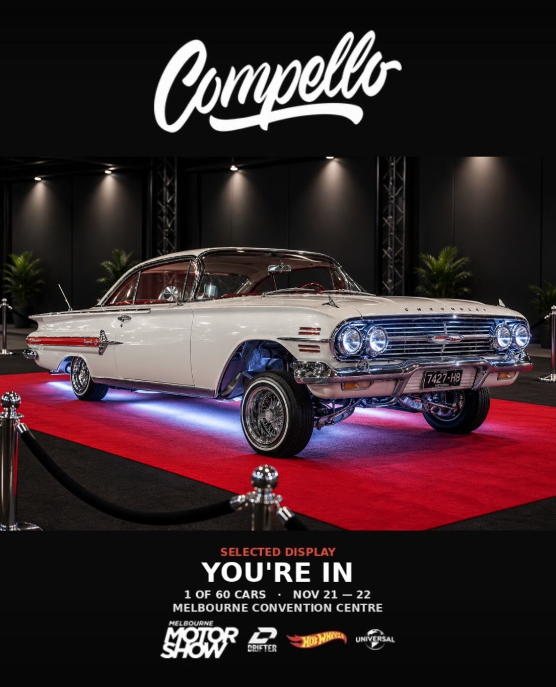 Compello — Classic/Euro spectator event in Melbourne, VIC on Saturday 21 November 2026