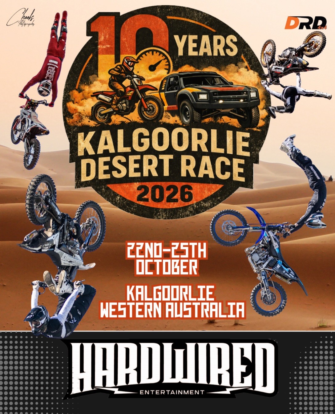 Kalgoorlie Desert Race — 4x4 spectator event in Perth, WA on Thursday 22 October 2026
