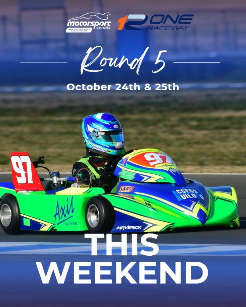 NSW Motor Racing Championship Round 5 — spectator event in Sydney, NSW on Saturday 24 October 2026