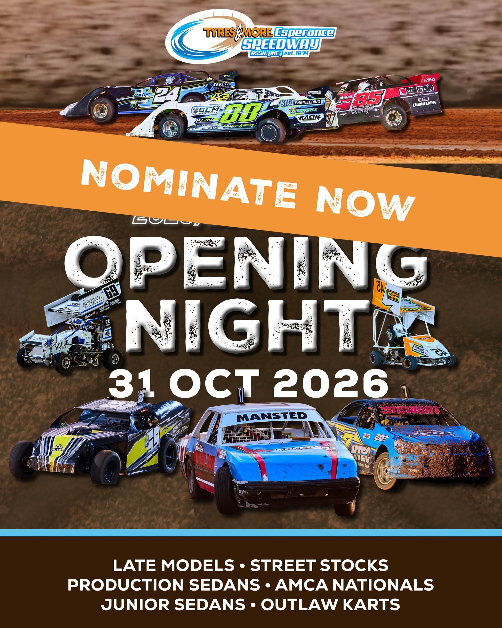 Opening Night — Muscle spectator event in Perth, WA on Saturday 31 October 2026