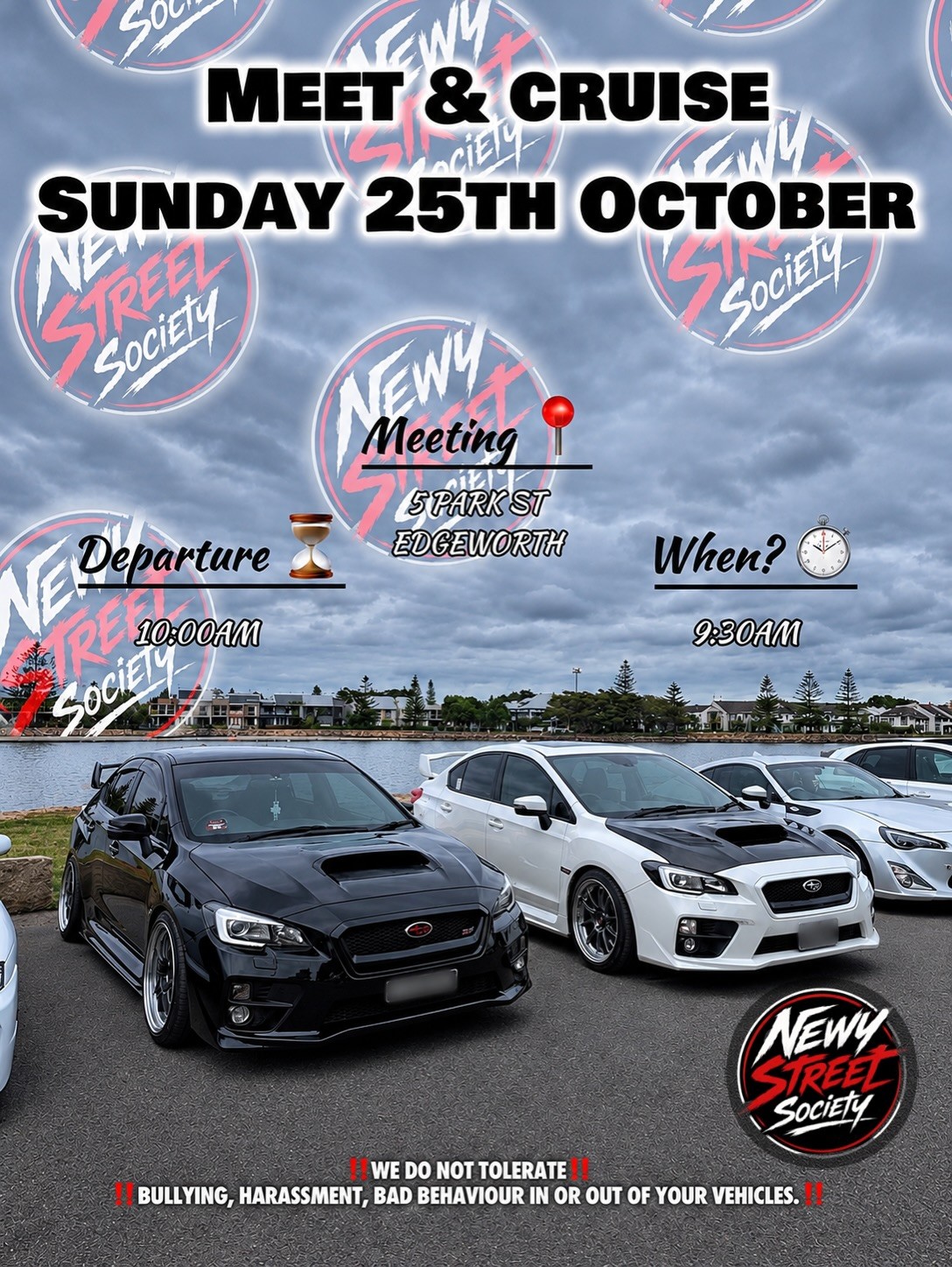 Meet & Cruise — JDM/Stance car meet in Newcastle, NSW on Sunday 25 October 2026