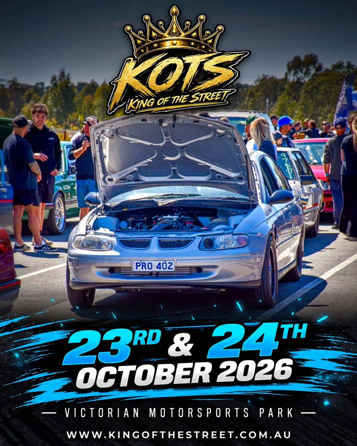 King of the Street — Classic/JDM spectator event in Melbourne, VIC on Friday 23 October 2026