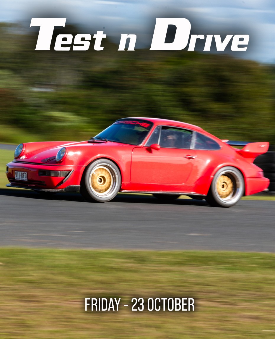 Test n Drive — JDM/Muscle track day in Brisbane, QLD on Friday 23 October 2026