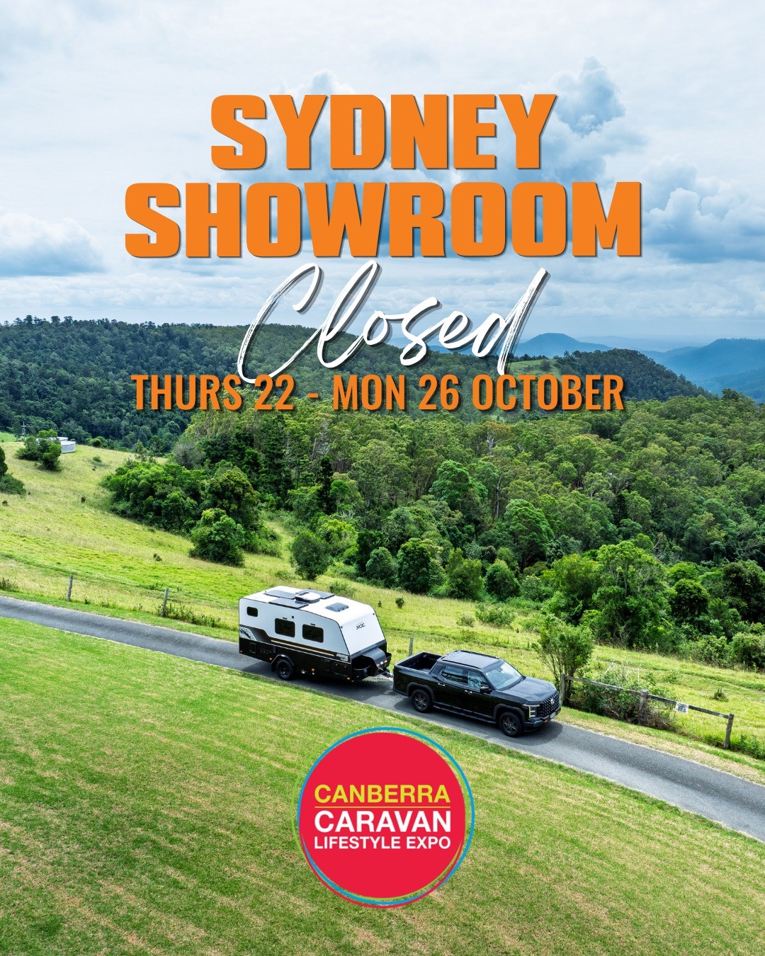 Canberra Caravan Lifestyle Expo — 4x4 spectator event in Canberra, NSW on Thursday 22 October 2026