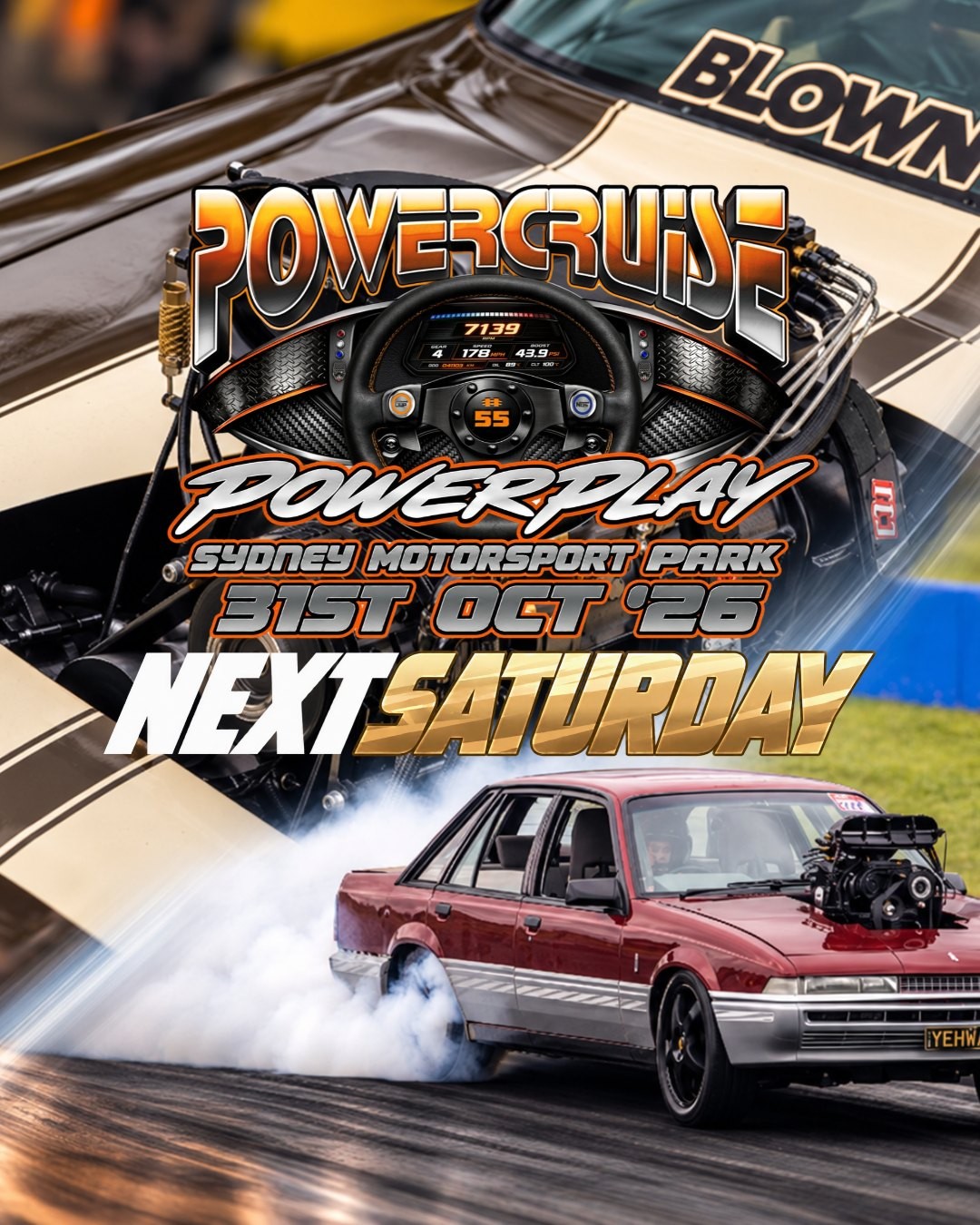 Powerplay #55 — Muscle spectator event in Sydney, NSW on Saturday 31 October 2026