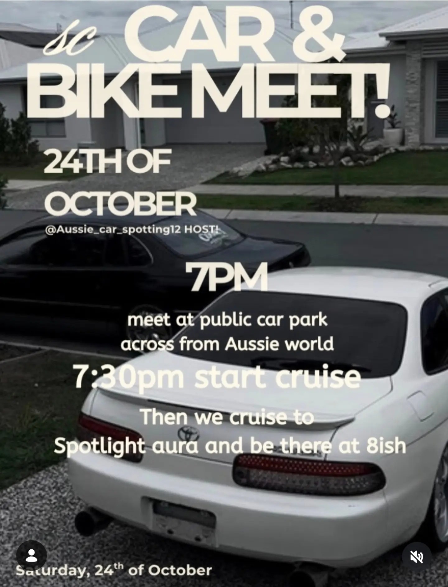 SC Car & Bike Meet — JDM car meet in Sunshine Coast, QLD on Saturday 24 October 2026