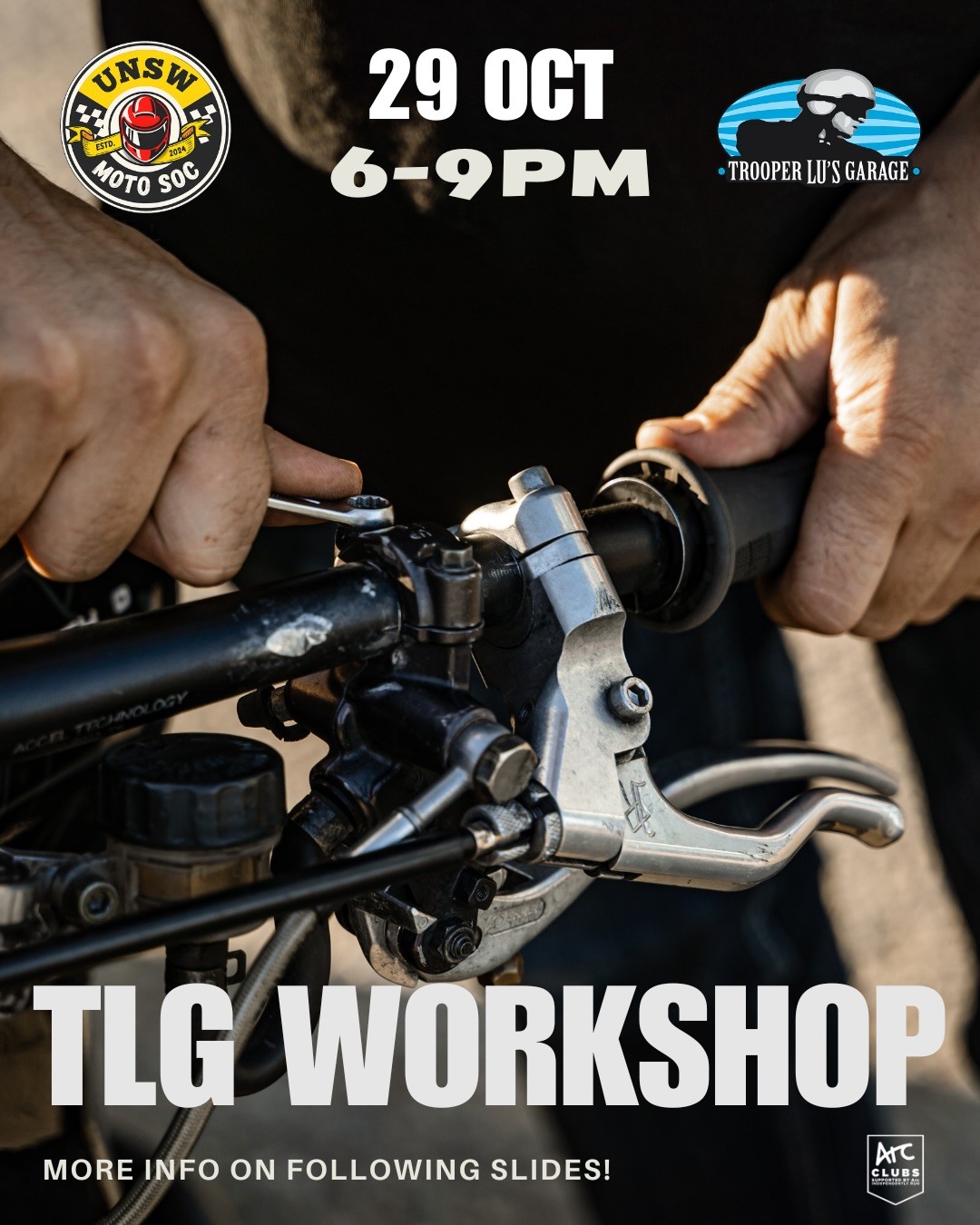 TLG Workshop — car meet in Sydney, NSW on Thursday 29 October 2026