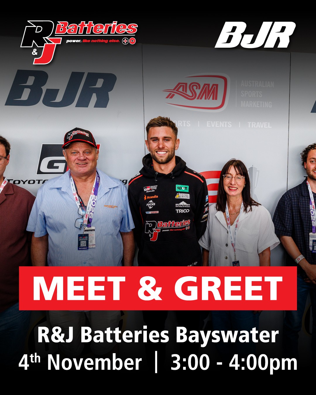 R&J Batteries Bayswater Meet & Greet — Muscle car meet in Melbourne, VIC on Wednesday 4 November 2026