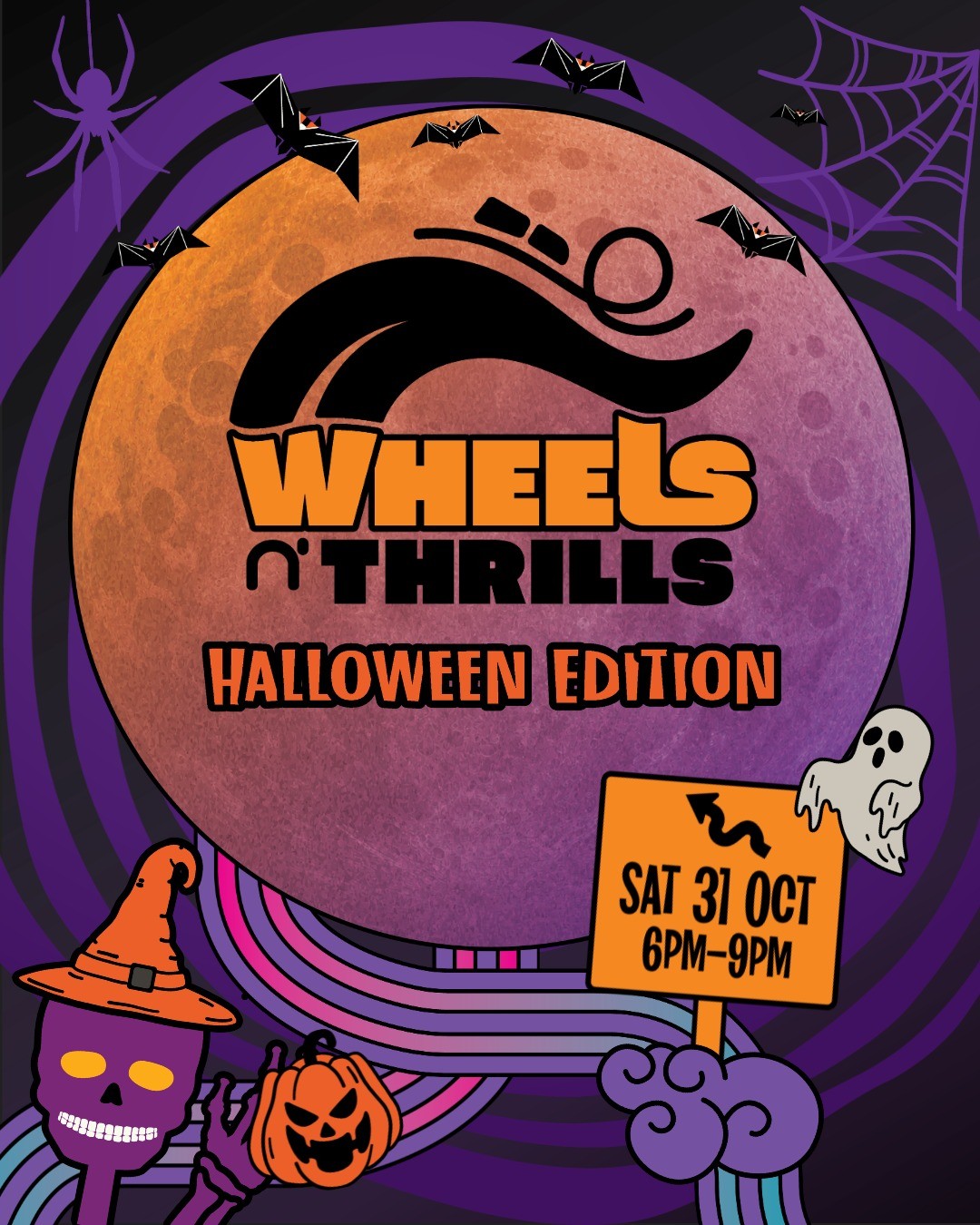 Wheels & Thrills Halloween Edition — Classic car meet in Sydney, NSW on Saturday 31 October 2026