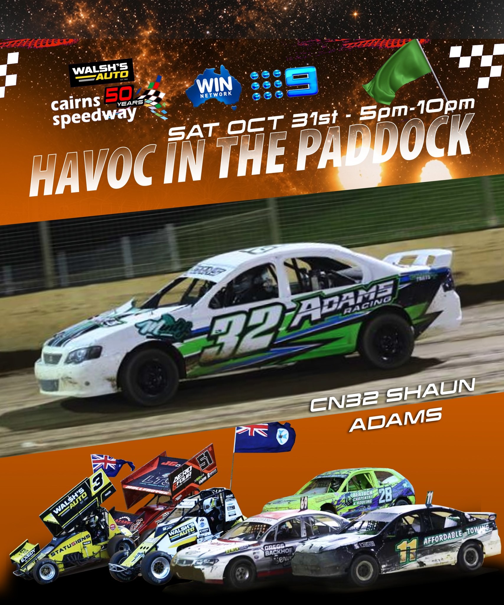 Havoc in the Paddock — Muscle spectator event in Cairns, QLD on Saturday 31 October 2026