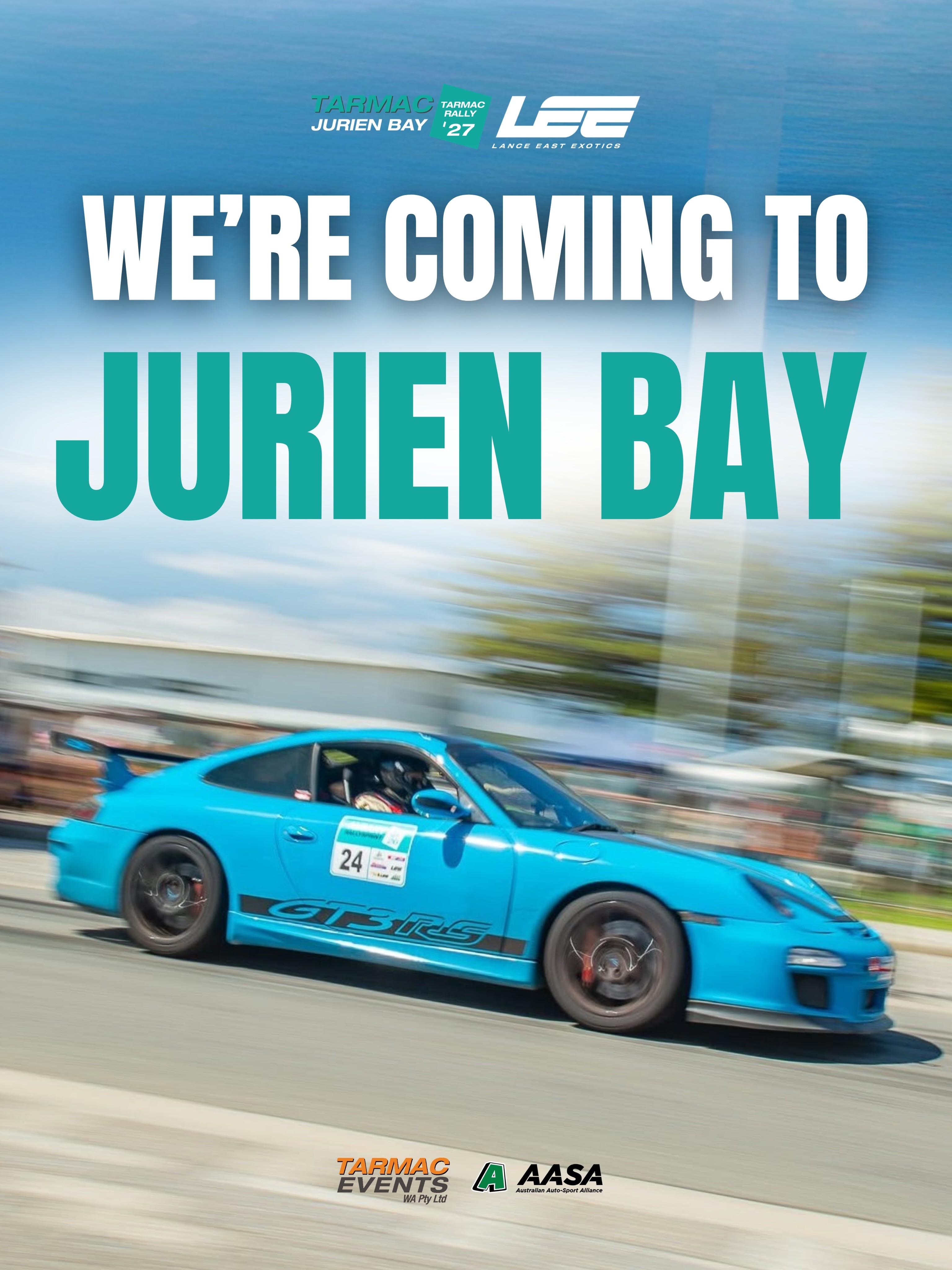 Tarmac Jurien Bay Rally — Euro/Exotic spectator event in Perth, WA on Saturday 1 May 2027