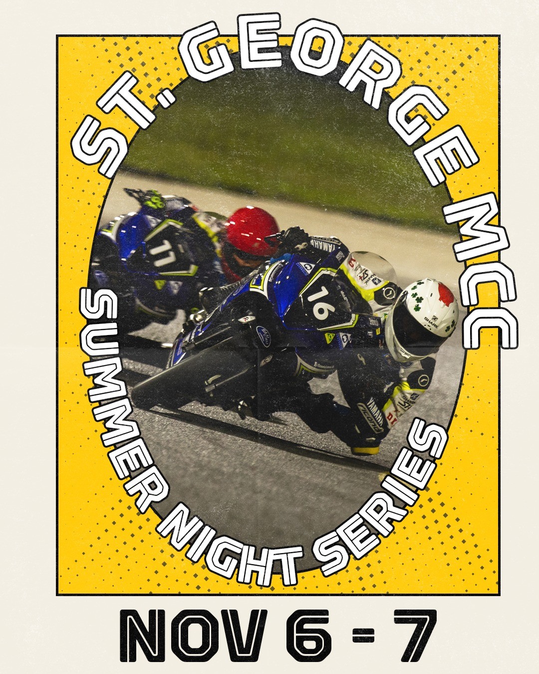 St. George MCC Summer Night Series — Motorbike track day in Sydney, NSW on Friday 6 November 2026