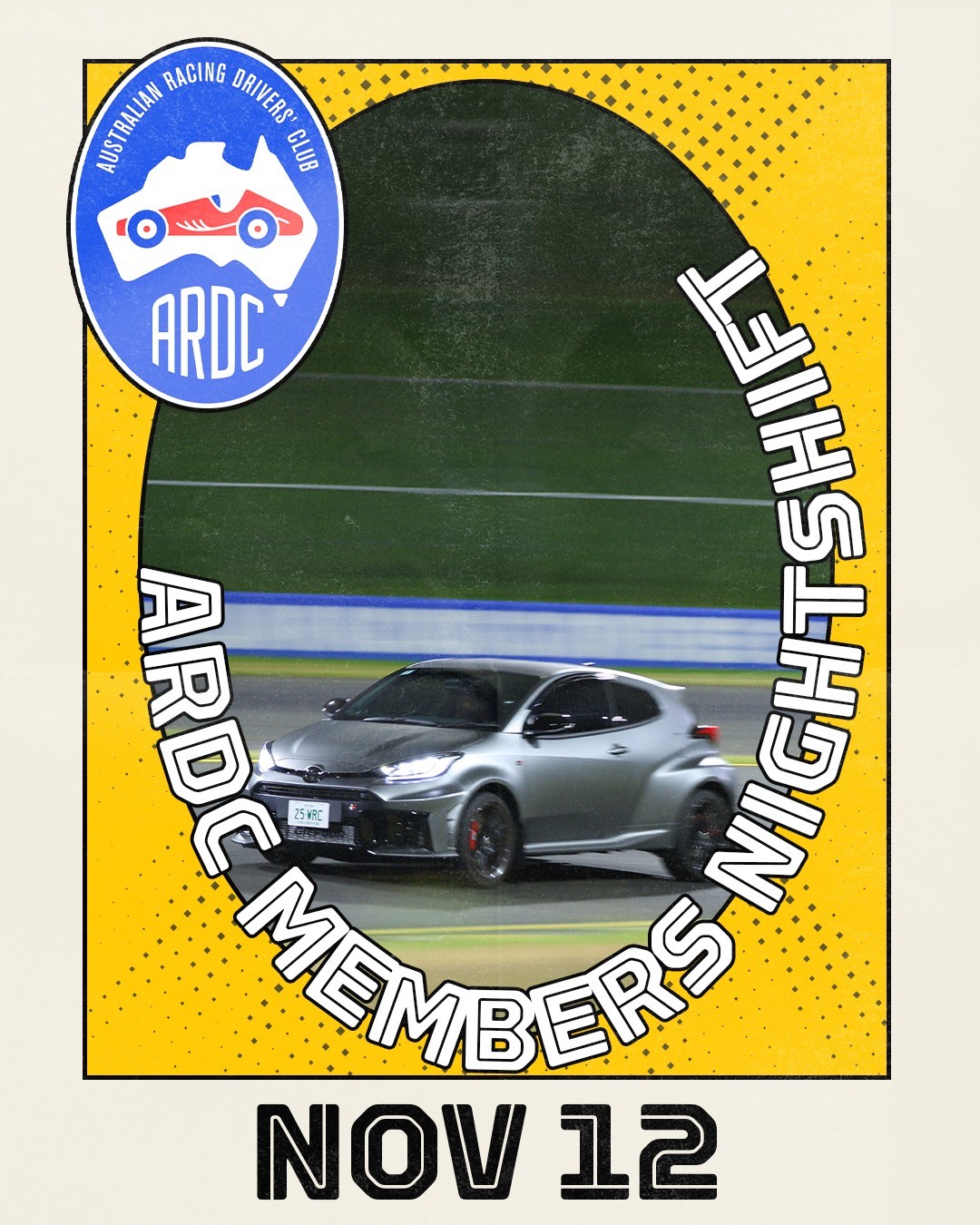 ARDC Members Nightshift — JDM track day in Sydney, NSW on Thursday 12 November 2026