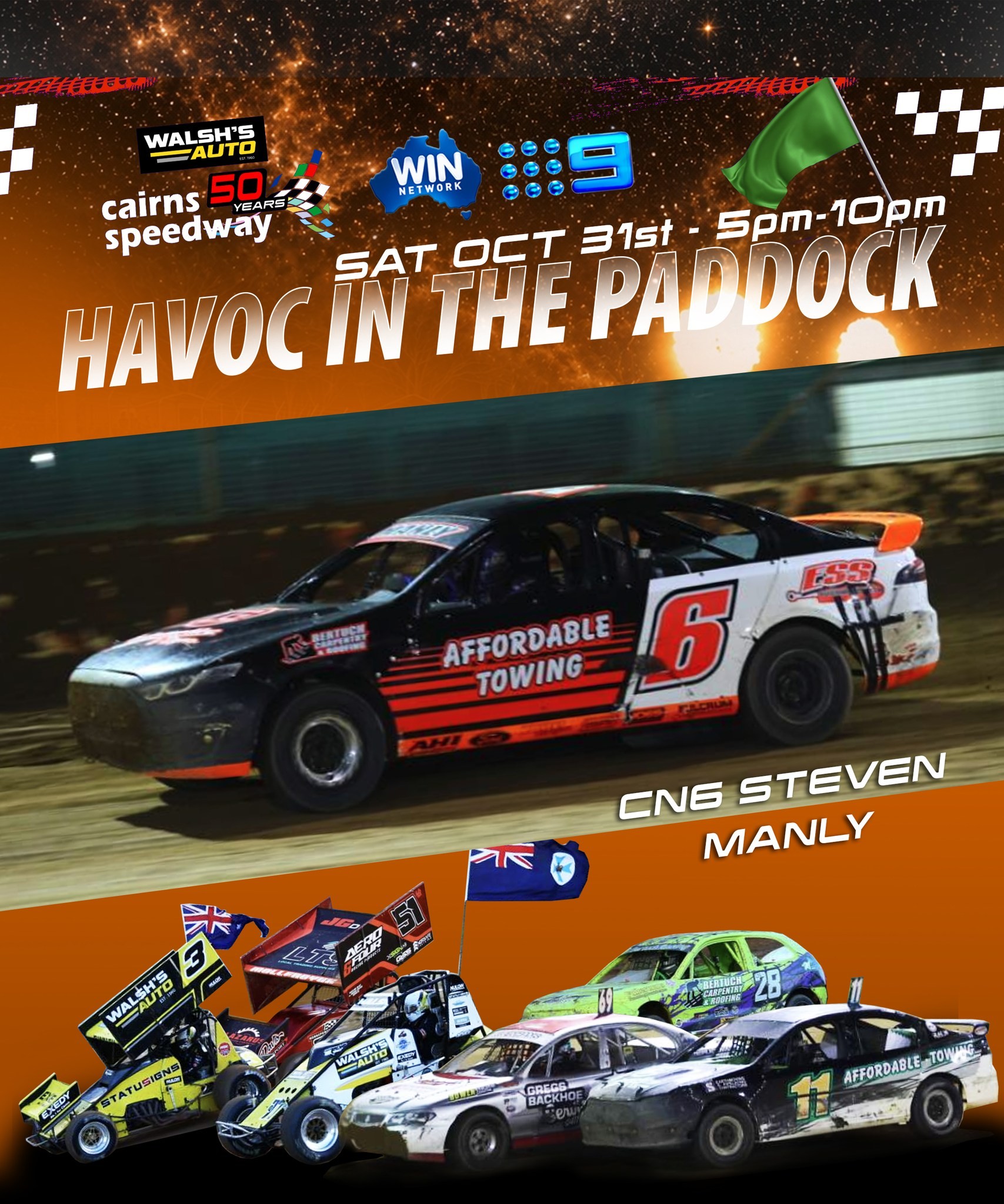 Havoc in the Paddock — spectator event in Cairns, QLD on Saturday 31 October 2026