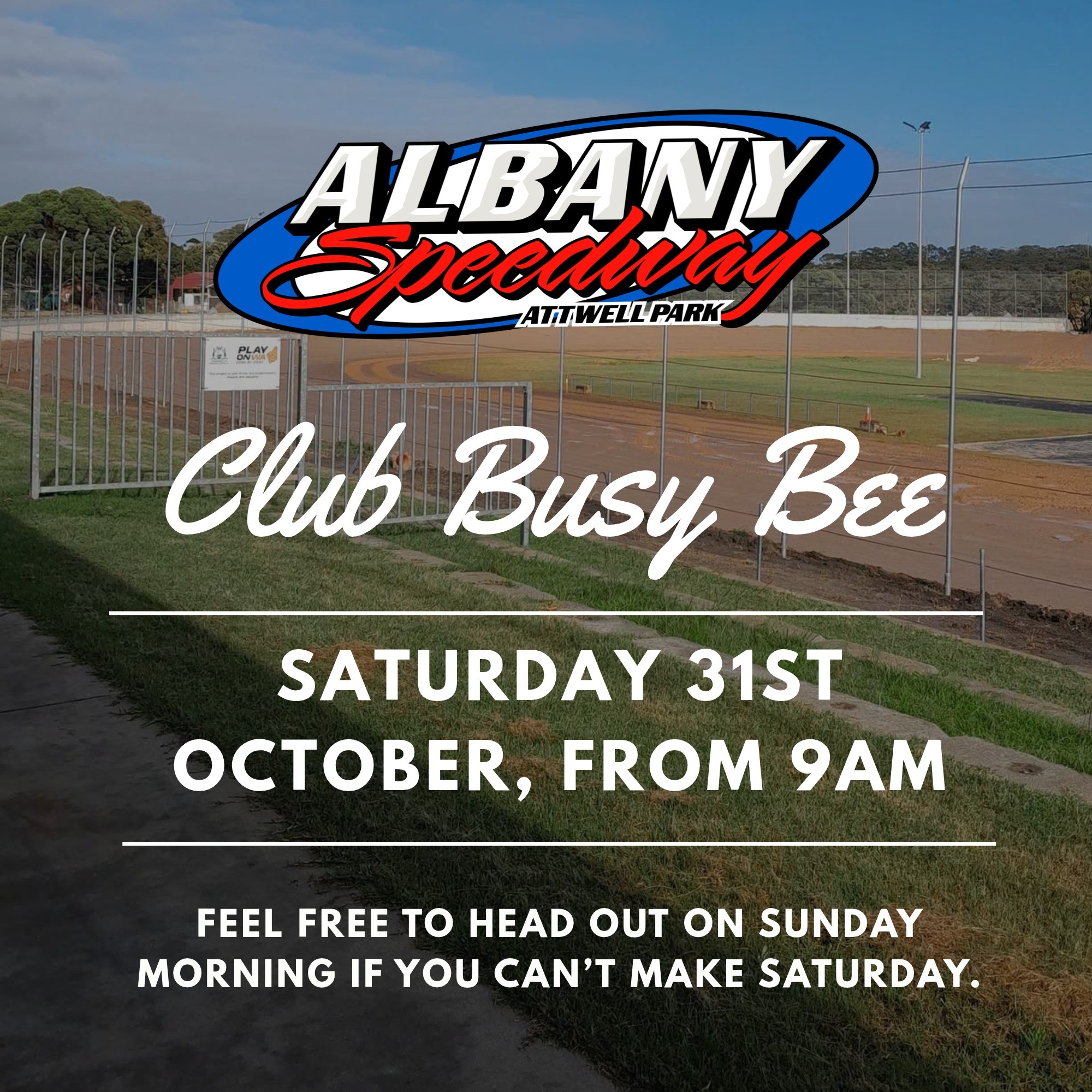 Club Busy Bee — Muscle car meet in Perth, WA on Saturday 31 October 2026