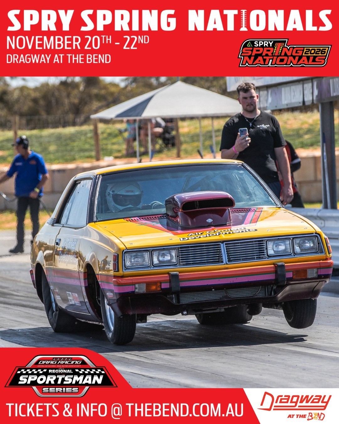 Spry Spring Nationals — Muscle spectator event in Adelaide, SA on Friday 20 November 2026