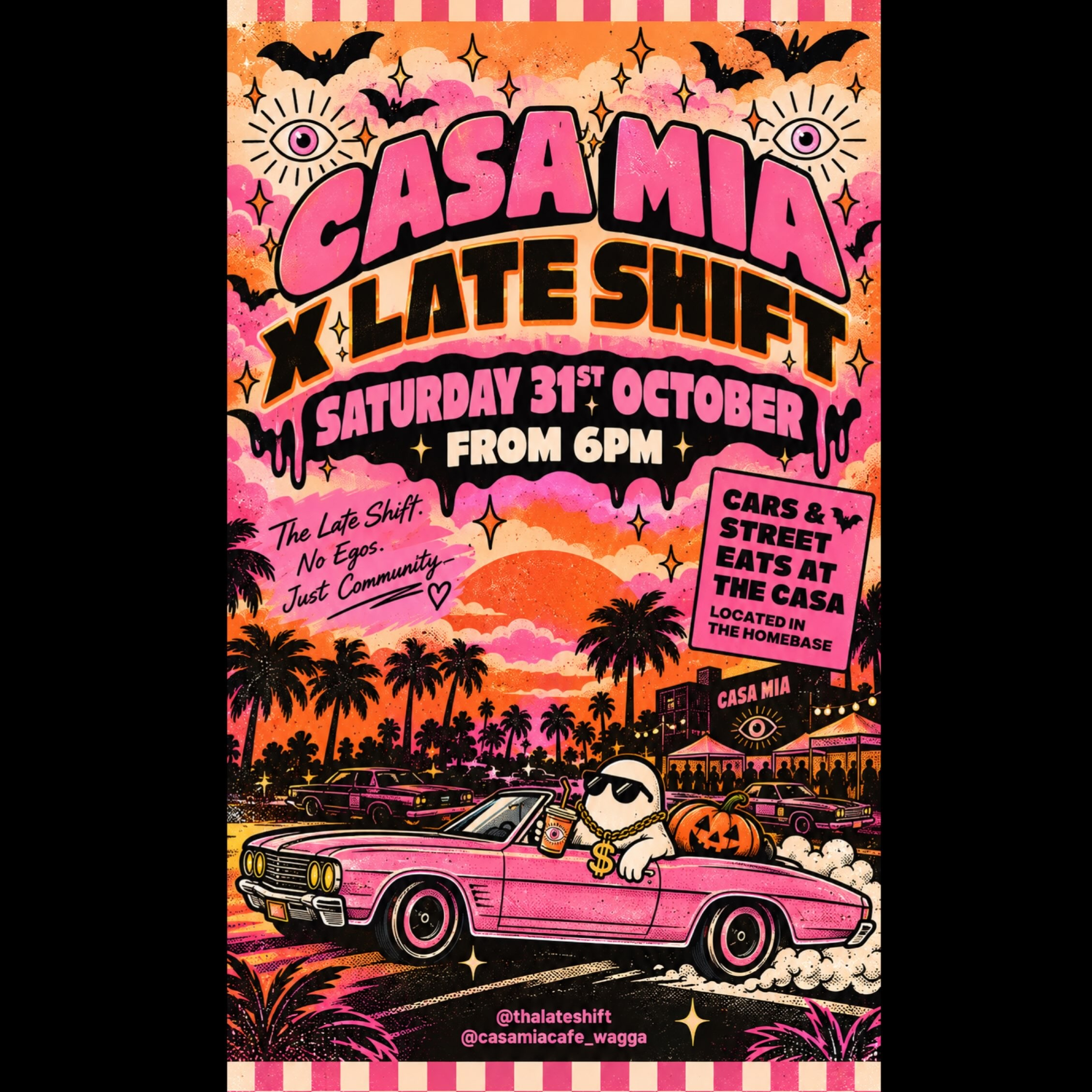 Casa Mia x Late Shift — JDM car meet in Sydney, NSW on Saturday 31 October 2026