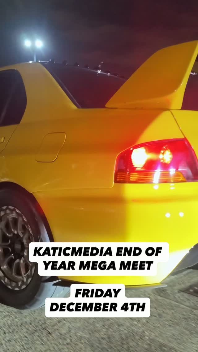 Katicmedia End of Year Mega Meet — JDM car meet in Sydney, NSW on Friday 4 December 2026