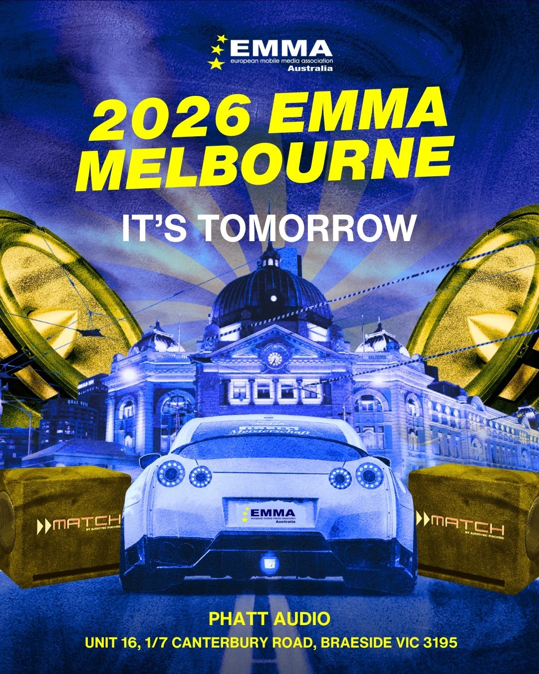 2026 EMMA Melbourne — Euro/JDM car meet in Melbourne, VIC on Sunday 1 November 2026