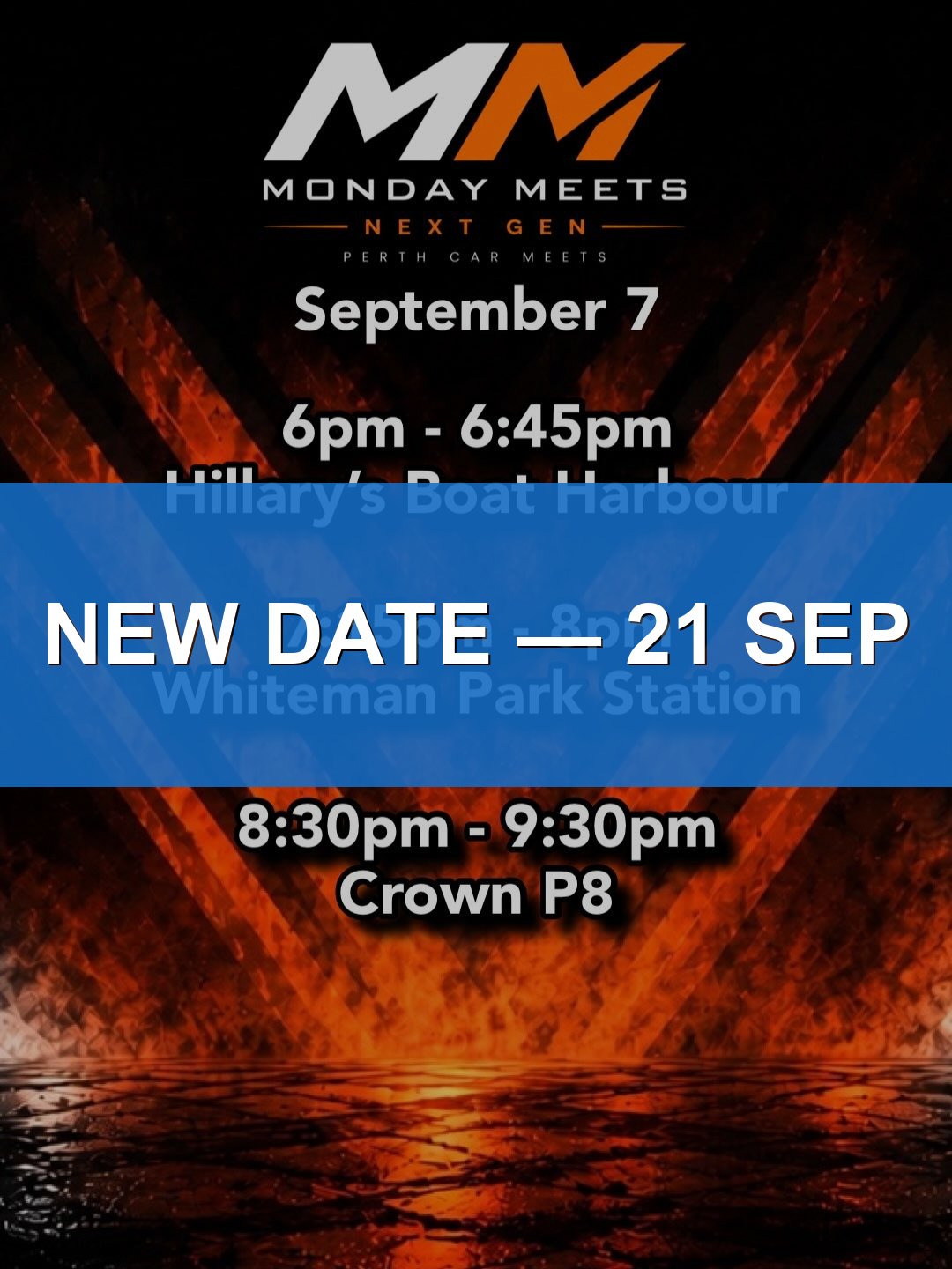MM Monday Meets — car meet in Perth, WA on Monday 21 September 2026