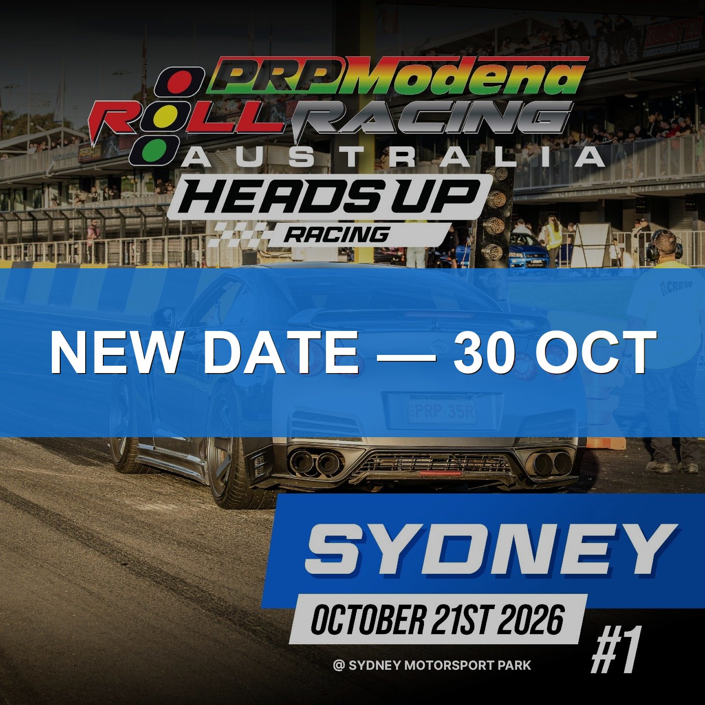 Heads Up Racing #1 — JDM/Muscle track day in Sydney, NSW on Friday 30 October 2026