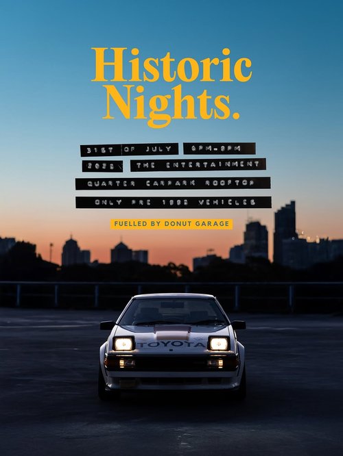 Historic Nights Winter Edition — car meet in Sydney, NSW on Thursday 31 July 2025