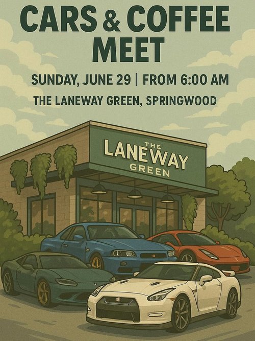 Cars & Coffee Meet — car meet in Brisbane, QLD on Sunday 29 June 2025