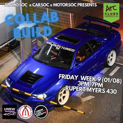 Collab Build — car meet in Sydney, NSW on Friday 1 August 2025
