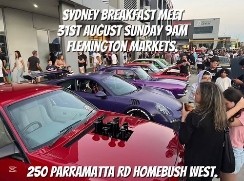 Sydney Breakfast Meet — car meet in Sydney, NSW on Sunday 31 August 2025