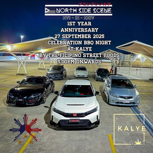 1st Year Anniversary Celebration BBQ Night — car meet in Brisbane, QLD on Saturday 27 September 2025