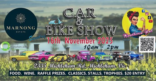 Car & Bike Show — car meet in Melbourne, VIC on Sunday 16 November 2025