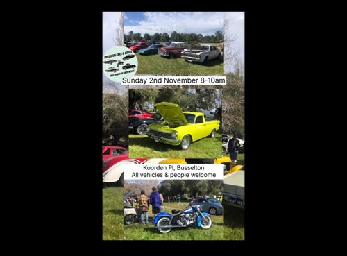 Busselton Cars & Coffee — car meet in Perth, WA on Sunday 2 November 2025