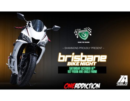 Brisbane Bike Night — car meet in Brisbane, QLD on Saturday 18 October 2025