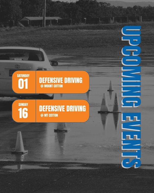 Defensive Driving — car meet in Brisbane, QLD on Saturday 1 November 2025