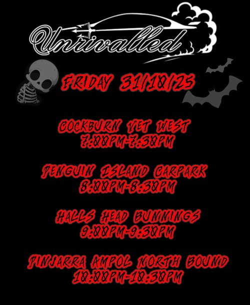 Friday Night Cruise — car meet in Perth, WA on Friday 31 October 2025