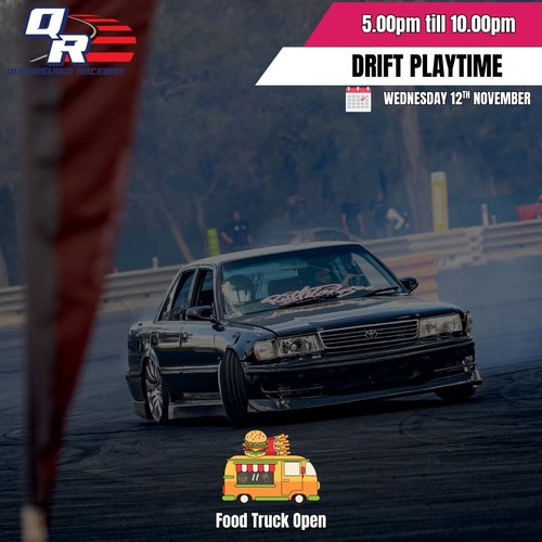 Drift Playtime — car meet in Brisbane, QLD on Wednesday 12 November 2025