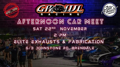 Afternoon Car Meet — car meet in Brisbane, QLD on Saturday 22 November 2025