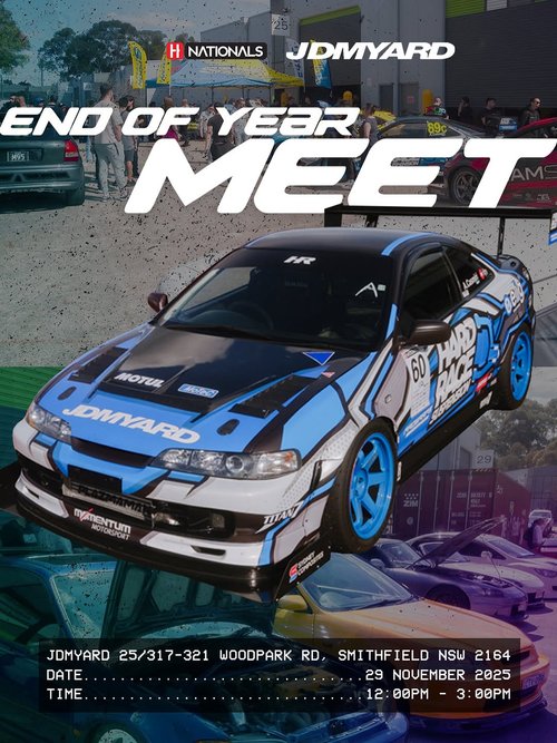 End of Year Meet — car meet in Sydney, NSW on Saturday 29 November 2025