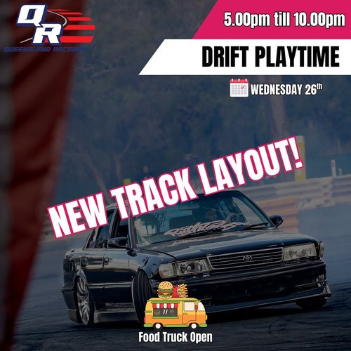 Drift Playtime — car meet in Brisbane, QLD on Wednesday 26 November 2025