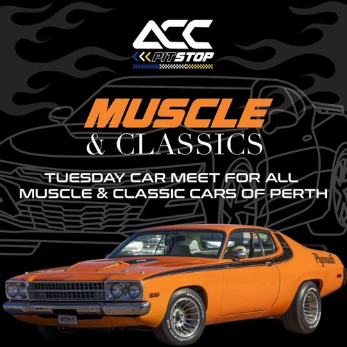 Muscle & Classics Tuesday Car Meet — car meet in Perth, WA on Tuesday 25 November 2025
