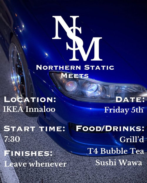 Northern Static Meets — car meet in Perth, WA on Friday 5 December 2025