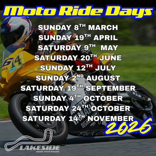 Moto Ride Days 2026 — car meet in Brisbane, QLD on Sunday 8 March 2026