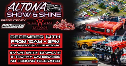 Altona Show & Shine — car meet in Melbourne, VIC on Sunday 14 December 2025
