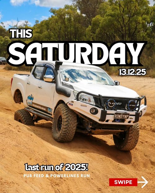 Mundaring Powerlines & Pub Run — car meet in Perth, WA on Saturday 13 December 2025