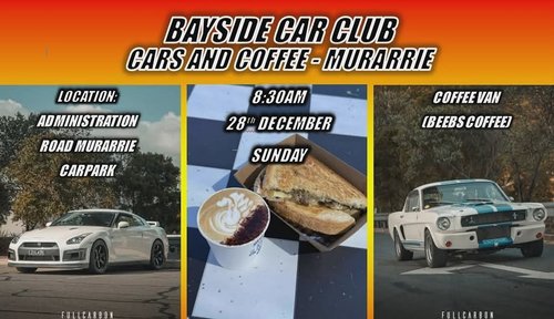 Cars and Coffee - Murarrie — car meet in Brisbane, QLD on Sunday 28 December 2025